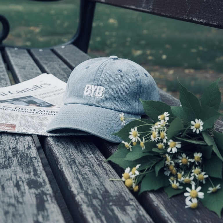 byb Logo Denim Cap