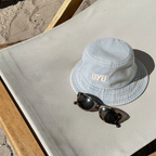 byb Logo Denim Bucket Hat