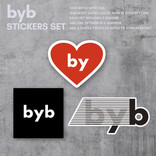 byb ORIGINAL STICKERS SET