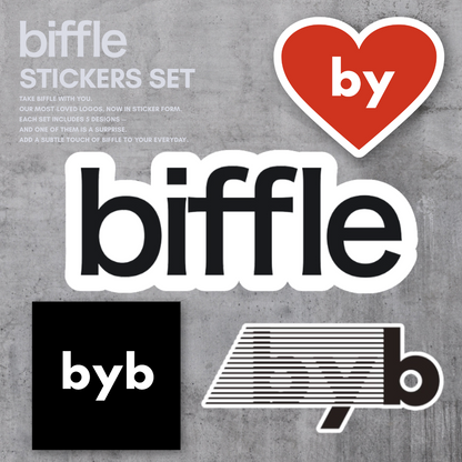 biffle ORIGINAL STICKERS SET